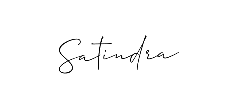 Also You can easily find your signature by using the search form. We will create Satindra name handwritten signature images for you free of cost using Allison_Script sign style. Satindra signature style 2 images and pictures png