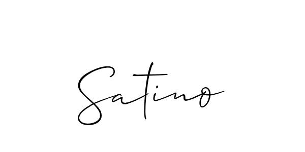 Here are the top 10 professional signature styles for the name Satino. These are the best autograph styles you can use for your name. Satino signature style 2 images and pictures png