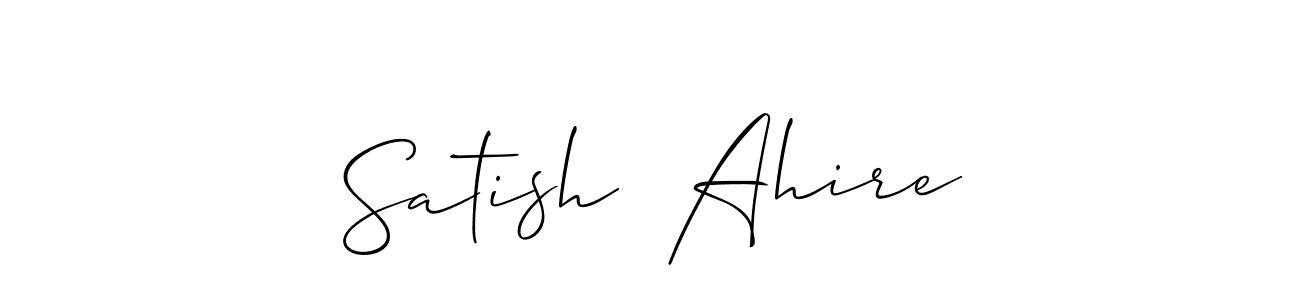 Here are the top 10 professional signature styles for the name Satish  Ahire. These are the best autograph styles you can use for your name. Satish  Ahire signature style 2 images and pictures png