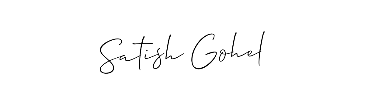 Here are the top 10 professional signature styles for the name Satish Gohel. These are the best autograph styles you can use for your name. Satish Gohel signature style 2 images and pictures png