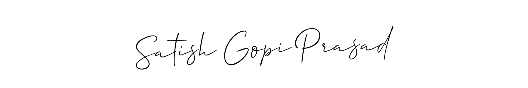 Check out images of Autograph of Satish Gopi Prasad name. Actor Satish Gopi Prasad Signature Style. Allison_Script is a professional sign style online. Satish Gopi Prasad signature style 2 images and pictures png
