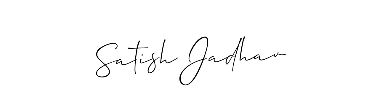 See photos of Satish Jadhav official signature by Spectra . Check more albums & portfolios. Read reviews & check more about Allison_Script font. Satish Jadhav signature style 2 images and pictures png