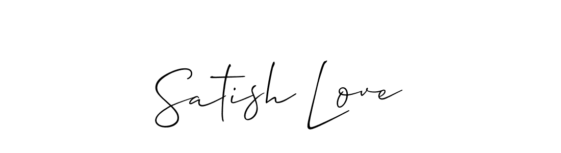 Here are the top 10 professional signature styles for the name Satish Love. These are the best autograph styles you can use for your name. Satish Love signature style 2 images and pictures png