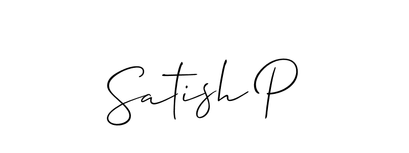 This is the best signature style for the Satish P name. Also you like these signature font (Allison_Script). Mix name signature. Satish P signature style 2 images and pictures png