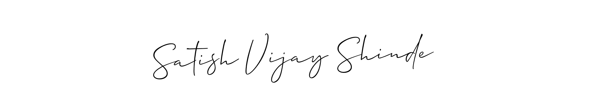 See photos of Satish Vijay Shinde official signature by Spectra . Check more albums & portfolios. Read reviews & check more about Allison_Script font. Satish Vijay Shinde signature style 2 images and pictures png