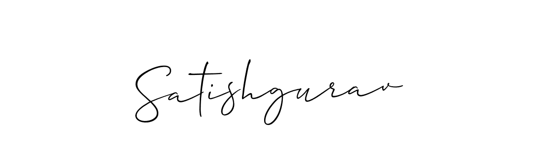 Best and Professional Signature Style for Satishgurav. Allison_Script Best Signature Style Collection. Satishgurav signature style 2 images and pictures png