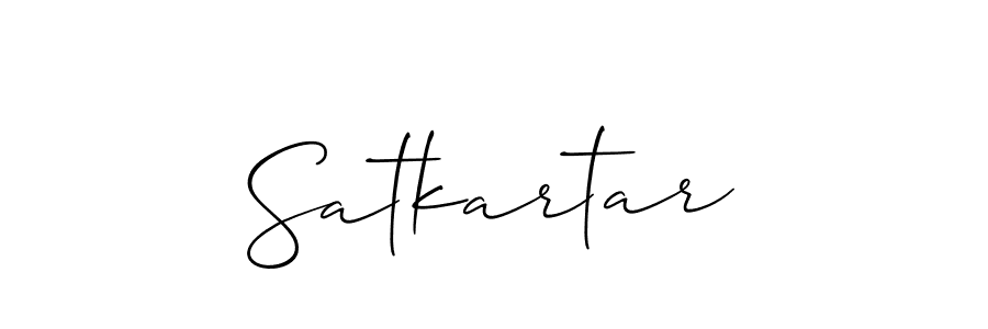 Once you've used our free online signature maker to create your best signature Allison_Script style, it's time to enjoy all of the benefits that Satkartar name signing documents. Satkartar signature style 2 images and pictures png