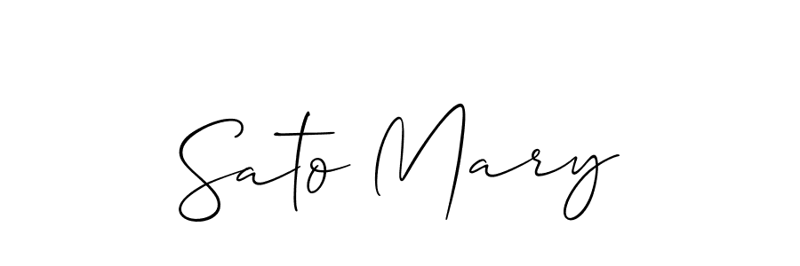 Make a short Sato Mary signature style. Manage your documents anywhere anytime using Allison_Script. Create and add eSignatures, submit forms, share and send files easily. Sato Mary signature style 2 images and pictures png