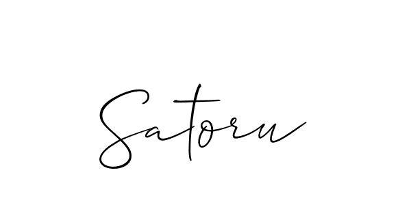 Also You can easily find your signature by using the search form. We will create Satoru name handwritten signature images for you free of cost using Allison_Script sign style. Satoru signature style 2 images and pictures png