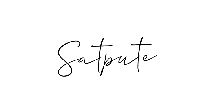 See photos of Satpute official signature by Spectra . Check more albums & portfolios. Read reviews & check more about Allison_Script font. Satpute signature style 2 images and pictures png