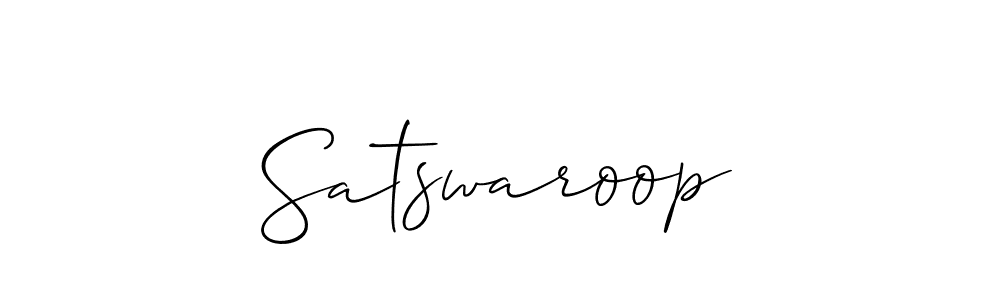 Once you've used our free online signature maker to create your best signature Allison_Script style, it's time to enjoy all of the benefits that Satswaroop name signing documents. Satswaroop signature style 2 images and pictures png