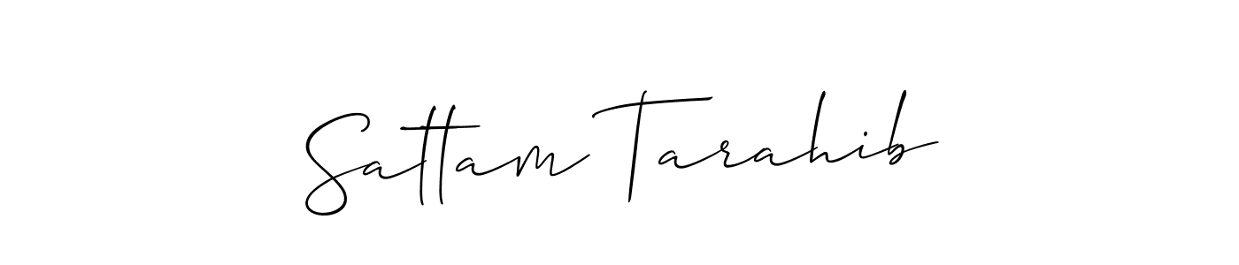Make a short Sattam Tarahib signature style. Manage your documents anywhere anytime using Allison_Script. Create and add eSignatures, submit forms, share and send files easily. Sattam Tarahib signature style 2 images and pictures png