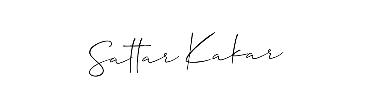 You can use this online signature creator to create a handwritten signature for the name Sattar Kakar. This is the best online autograph maker. Sattar Kakar signature style 2 images and pictures png