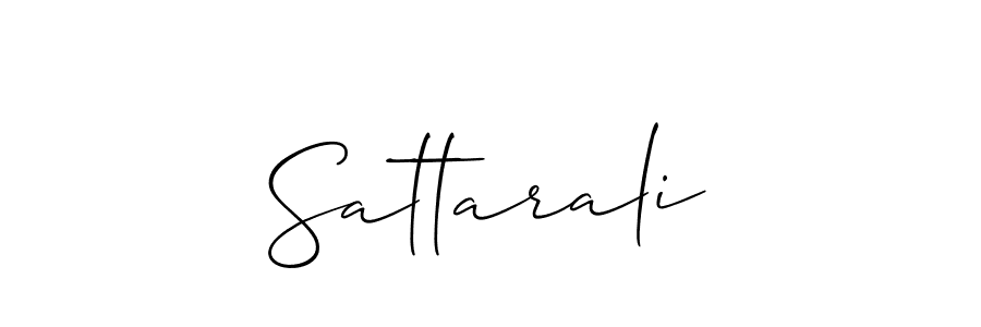 How to make Sattarali name signature. Use Allison_Script style for creating short signs online. This is the latest handwritten sign. Sattarali signature style 2 images and pictures png