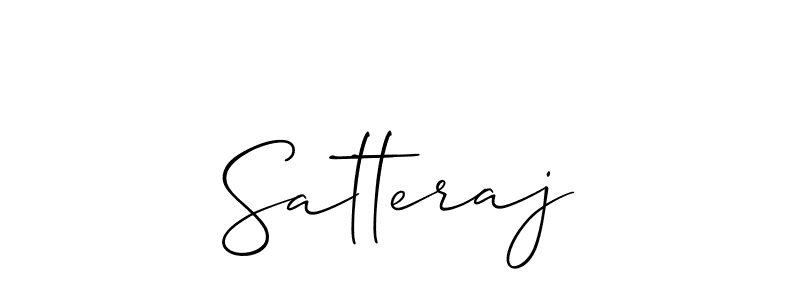 It looks lik you need a new signature style for name Satteraj. Design unique handwritten (Allison_Script) signature with our free signature maker in just a few clicks. Satteraj signature style 2 images and pictures png