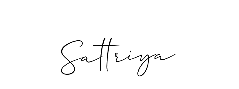 Also You can easily find your signature by using the search form. We will create Sattriya name handwritten signature images for you free of cost using Allison_Script sign style. Sattriya signature style 2 images and pictures png