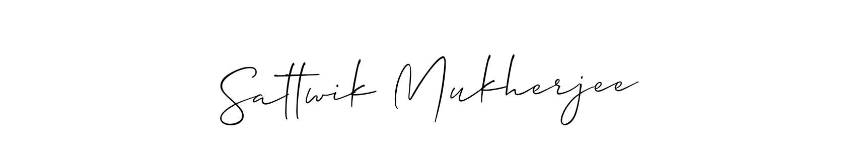 Similarly Allison_Script is the best handwritten signature design. Signature creator online .You can use it as an online autograph creator for name Sattwik Mukherjee. Sattwik Mukherjee signature style 2 images and pictures png