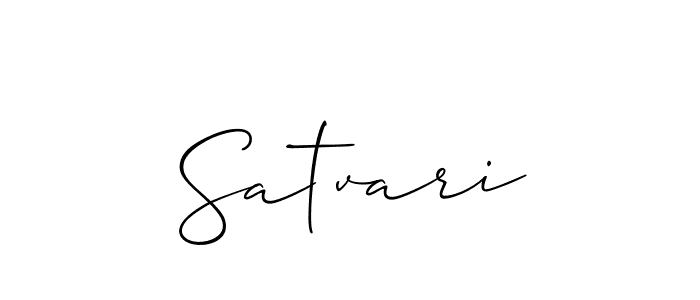 Allison_Script is a professional signature style that is perfect for those who want to add a touch of class to their signature. It is also a great choice for those who want to make their signature more unique. Get Satvari name to fancy signature for free. Satvari signature style 2 images and pictures png
