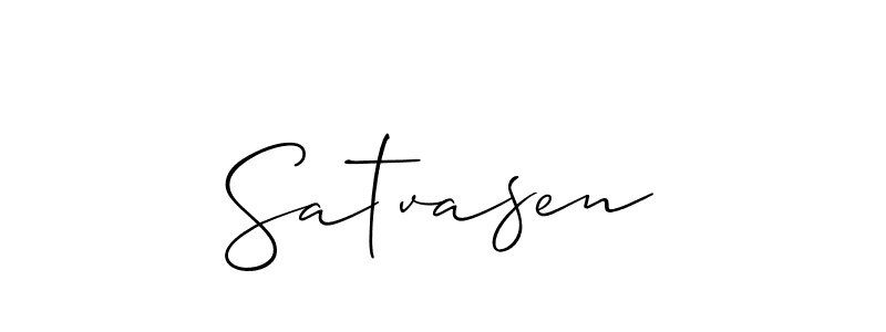 Here are the top 10 professional signature styles for the name Satvasen. These are the best autograph styles you can use for your name. Satvasen signature style 2 images and pictures png