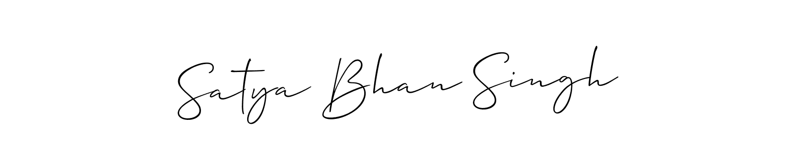 Make a beautiful signature design for name Satya Bhan Singh. Use this online signature maker to create a handwritten signature for free. Satya Bhan Singh signature style 2 images and pictures png