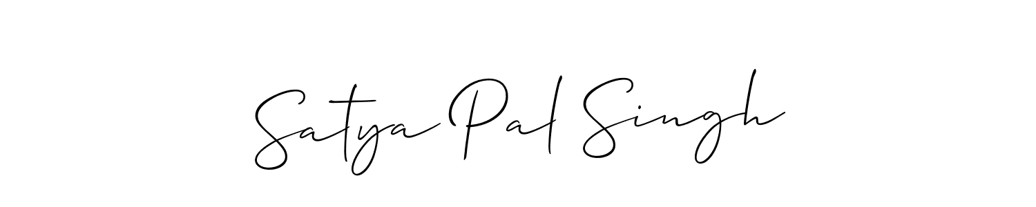 Also You can easily find your signature by using the search form. We will create Satya Pal Singh name handwritten signature images for you free of cost using Allison_Script sign style. Satya Pal Singh signature style 2 images and pictures png
