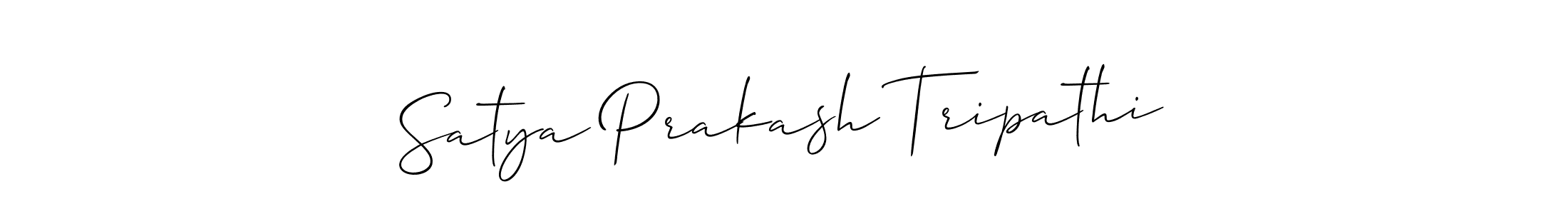 It looks lik you need a new signature style for name Satya Prakash Tripathi. Design unique handwritten (Allison_Script) signature with our free signature maker in just a few clicks. Satya Prakash Tripathi signature style 2 images and pictures png