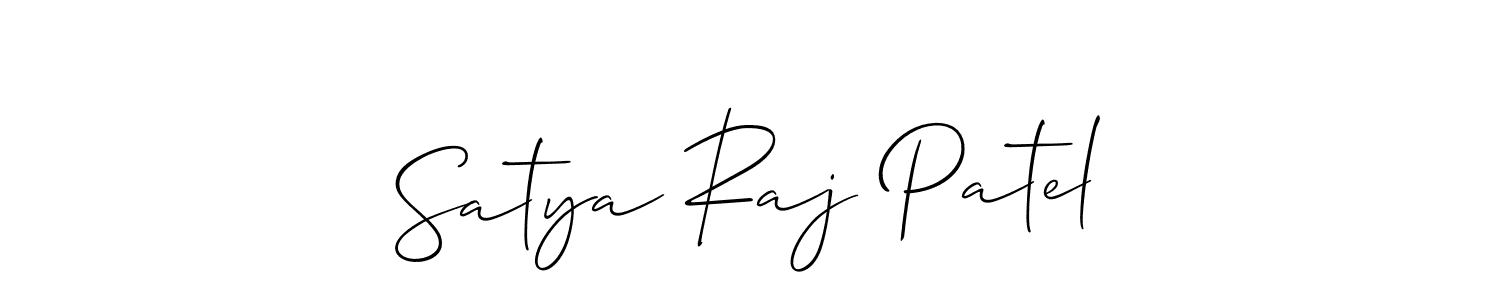 Also we have Satya Raj Patel name is the best signature style. Create professional handwritten signature collection using Allison_Script autograph style. Satya Raj Patel signature style 2 images and pictures png