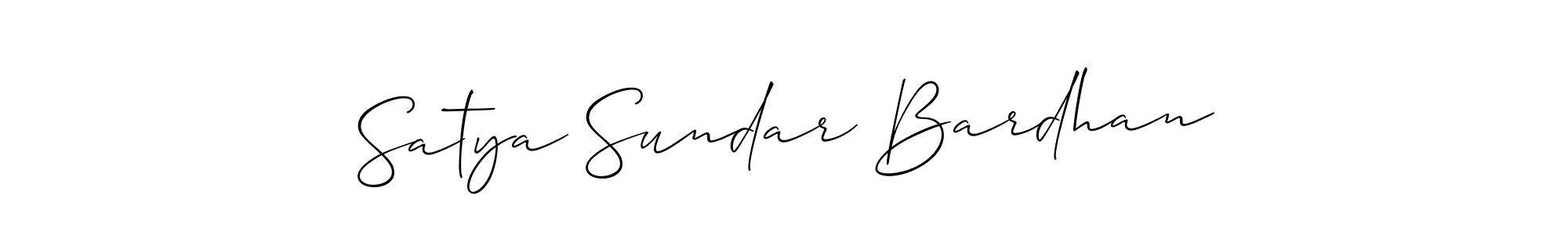 Check out images of Autograph of Satya Sundar Bardhan name. Actor Satya Sundar Bardhan Signature Style. Allison_Script is a professional sign style online. Satya Sundar Bardhan signature style 2 images and pictures png
