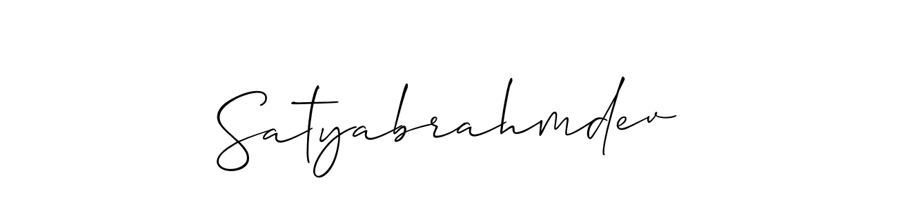 How to Draw Satyabrahmdev signature style? Allison_Script is a latest design signature styles for name Satyabrahmdev. Satyabrahmdev signature style 2 images and pictures png