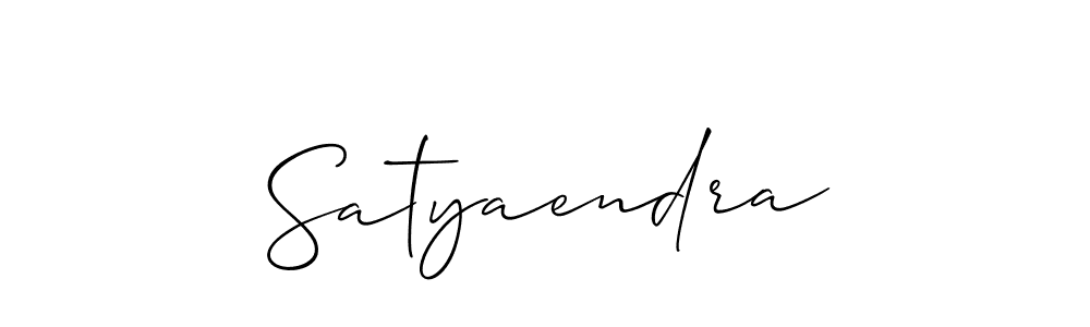 Also we have Satyaendra name is the best signature style. Create professional handwritten signature collection using Allison_Script autograph style. Satyaendra signature style 2 images and pictures png