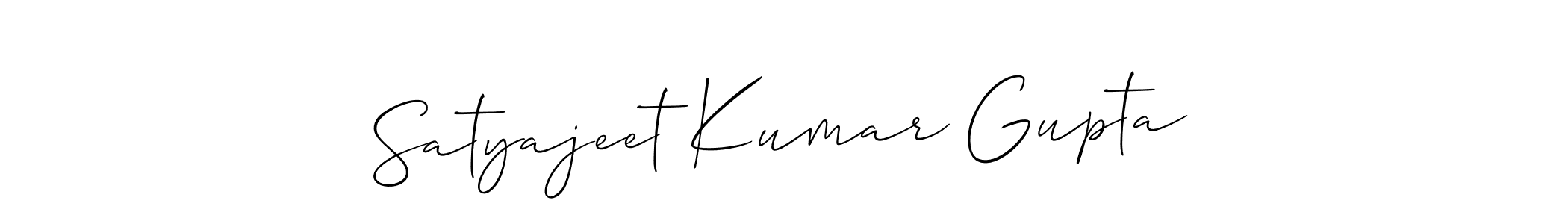 Satyajeet Kumar Gupta stylish signature style. Best Handwritten Sign (Allison_Script) for my name. Handwritten Signature Collection Ideas for my name Satyajeet Kumar Gupta. Satyajeet Kumar Gupta signature style 2 images and pictures png