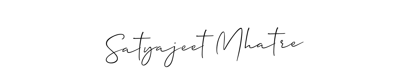 Make a beautiful signature design for name Satyajeet Mhatre. Use this online signature maker to create a handwritten signature for free. Satyajeet Mhatre signature style 2 images and pictures png