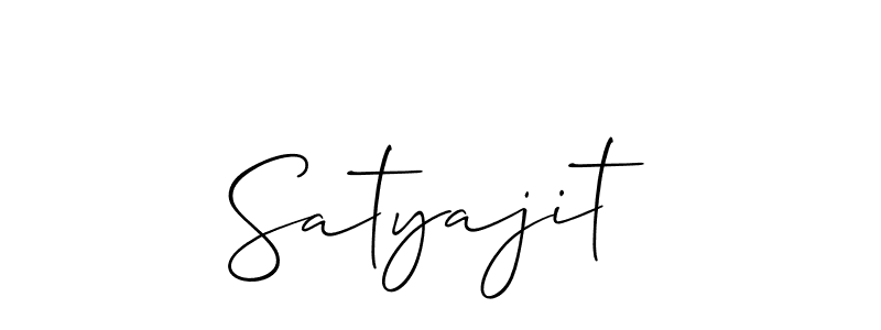 if you are searching for the best signature style for your name Satyajit. so please give up your signature search. here we have designed multiple signature styles  using Allison_Script. Satyajit signature style 2 images and pictures png