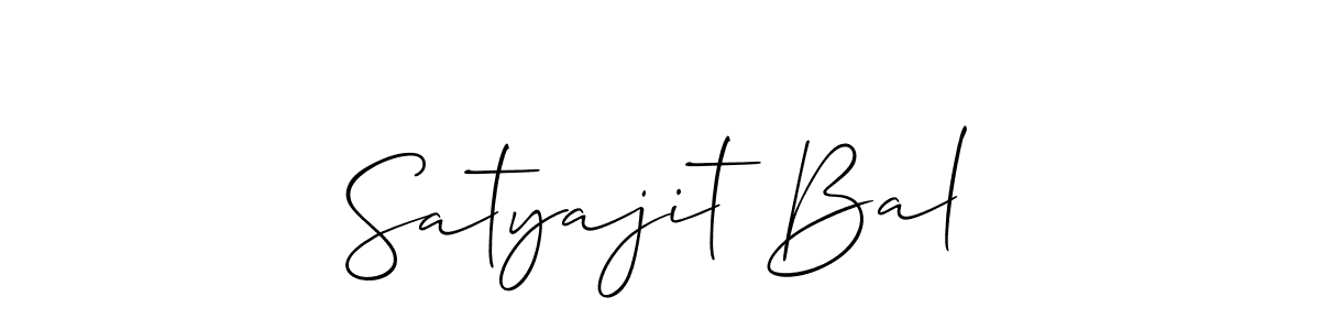 You can use this online signature creator to create a handwritten signature for the name Satyajit Bal. This is the best online autograph maker. Satyajit Bal signature style 2 images and pictures png