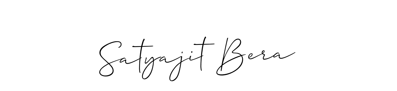 Make a short Satyajit Bera signature style. Manage your documents anywhere anytime using Allison_Script. Create and add eSignatures, submit forms, share and send files easily. Satyajit Bera signature style 2 images and pictures png