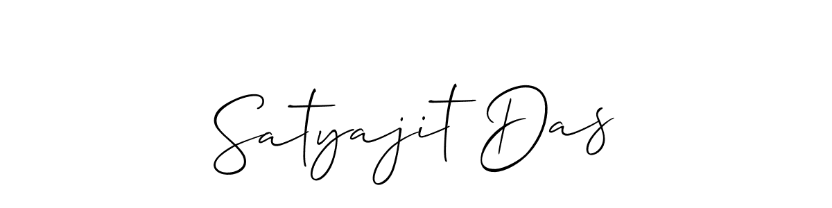 How to make Satyajit Das name signature. Use Allison_Script style for creating short signs online. This is the latest handwritten sign. Satyajit Das signature style 2 images and pictures png