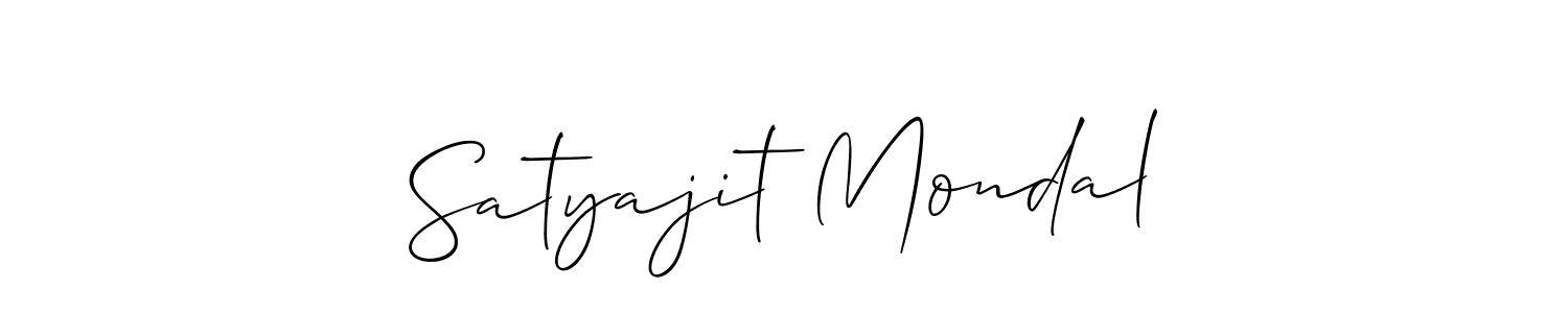 Once you've used our free online signature maker to create your best signature Allison_Script style, it's time to enjoy all of the benefits that Satyajit Mondal name signing documents. Satyajit Mondal signature style 2 images and pictures png