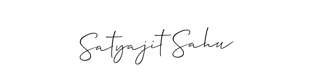 Also You can easily find your signature by using the search form. We will create Satyajit Sahu name handwritten signature images for you free of cost using Allison_Script sign style. Satyajit Sahu signature style 2 images and pictures png