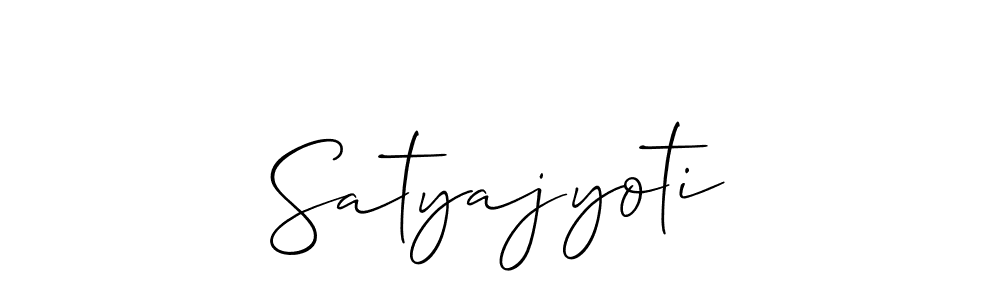 How to make Satyajyoti name signature. Use Allison_Script style for creating short signs online. This is the latest handwritten sign. Satyajyoti signature style 2 images and pictures png