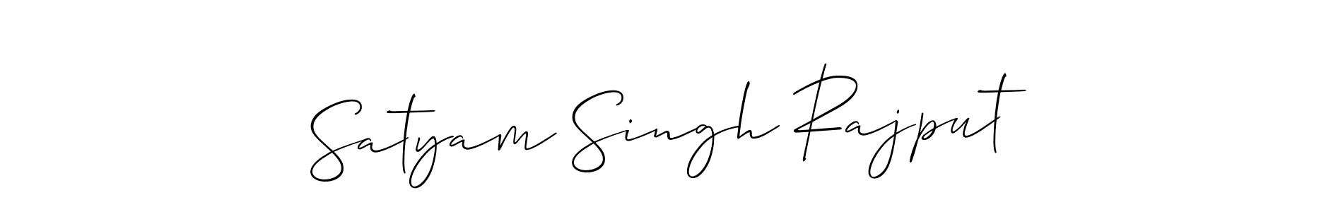 Make a beautiful signature design for name Satyam Singh Rajput. Use this online signature maker to create a handwritten signature for free. Satyam Singh Rajput signature style 2 images and pictures png