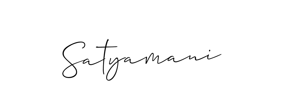 You can use this online signature creator to create a handwritten signature for the name Satyamani. This is the best online autograph maker. Satyamani signature style 2 images and pictures png