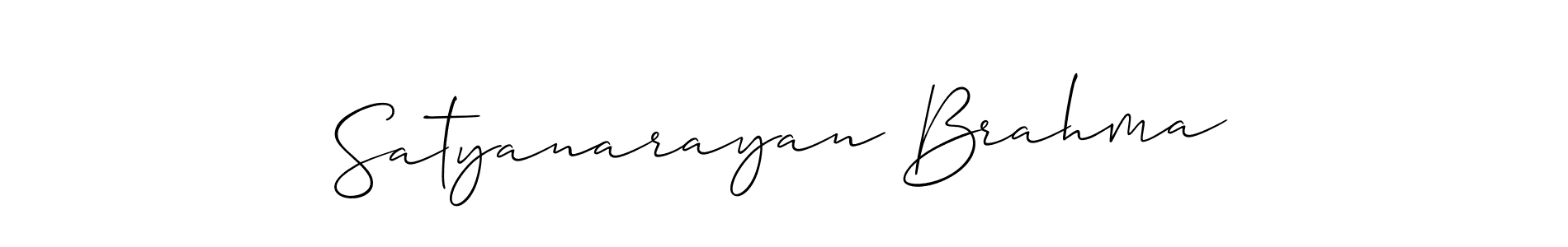 Make a short Satyanarayan Brahma signature style. Manage your documents anywhere anytime using Allison_Script. Create and add eSignatures, submit forms, share and send files easily. Satyanarayan Brahma signature style 2 images and pictures png