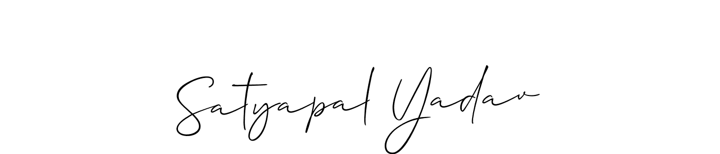 Make a beautiful signature design for name Satyapal Yadav. Use this online signature maker to create a handwritten signature for free. Satyapal Yadav signature style 2 images and pictures png