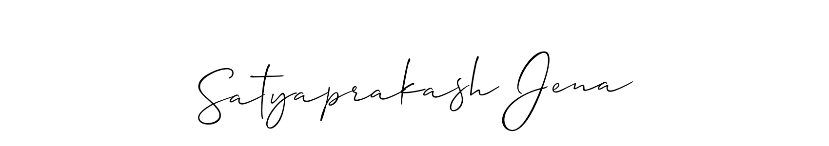 Best and Professional Signature Style for Satyaprakash Jena. Allison_Script Best Signature Style Collection. Satyaprakash Jena signature style 2 images and pictures png