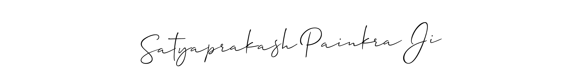 Make a short Satyaprakash Painkra Ji signature style. Manage your documents anywhere anytime using Allison_Script. Create and add eSignatures, submit forms, share and send files easily. Satyaprakash Painkra Ji signature style 2 images and pictures png