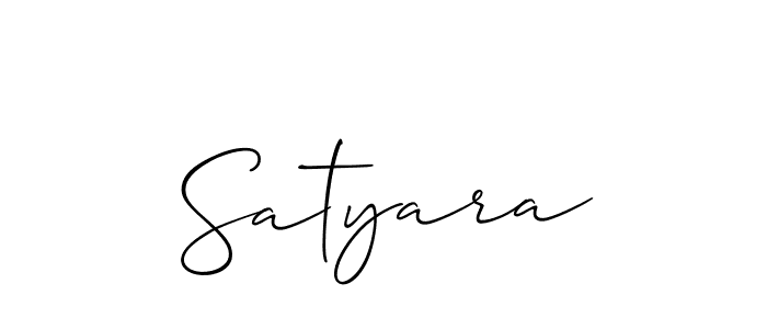 You should practise on your own different ways (Allison_Script) to write your name (Satyara) in signature. don't let someone else do it for you. Satyara signature style 2 images and pictures png