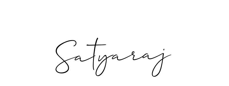 The best way (Allison_Script) to make a short signature is to pick only two or three words in your name. The name Satyaraj include a total of six letters. For converting this name. Satyaraj signature style 2 images and pictures png