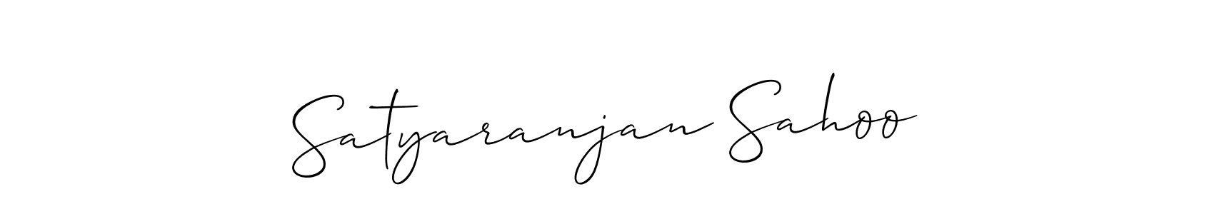 It looks lik you need a new signature style for name Satyaranjan Sahoo. Design unique handwritten (Allison_Script) signature with our free signature maker in just a few clicks. Satyaranjan Sahoo signature style 2 images and pictures png