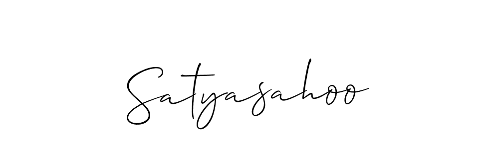 How to Draw Satyasahoo signature style? Allison_Script is a latest design signature styles for name Satyasahoo. Satyasahoo signature style 2 images and pictures png