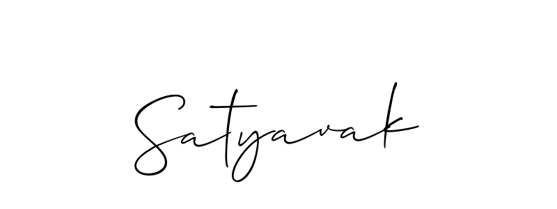 Make a beautiful signature design for name Satyavak. Use this online signature maker to create a handwritten signature for free. Satyavak signature style 2 images and pictures png